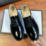 Обувь для кожаной обуви в английском стиле, рабочие оксфорды, туфли, коллекция 2021, из натуральной кожи, в британском стиле
