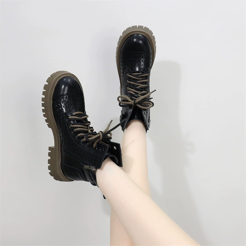 Martens, белые летние тонкие сандалии, дышащие универсальные короткие сапоги, коллекция 2023, мягкая подошва