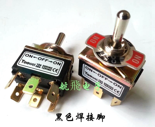 Переключатель кнопки Taiwei на кнопку Taiwei, чтобы встряхнуть выключатель головки 6 футов 3 Gear 15A250V с другим переключателем сброса