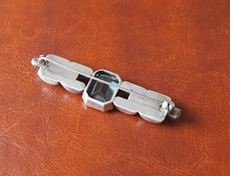 Украшения на шею a欧洲德国首饰 835银人造宝石胸针11.5克