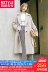 都 2018 Phụ nữ mới mùa đông phiên bản Hàn Quốc của chiếc áo khoác len dài màu trơn dài GD00350 - Áo Hàn Quốc măng tô nữ dáng dài Áo Hàn Quốc