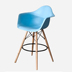 Eames ghế bar Eames nhựa ghế bar đồ nội thất thiết kế chân cao Disgner phân Đồ nội thất thiết kế
