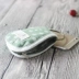 Túi chìa khóa nhỏ tươi nữ vải zip xu ví Hàn Quốc sáng tạo đa chức năng xe chìa khóa túi treo khóa