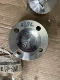 YTP100ML MF màng ngăn bằng thép không gỉ đồng hồ đo áp suất mặt bích đồng hồ đo áp suất màng DN25 DN50 PTFE