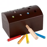 Магнитная интерактивная игрушка для младенца Монтессори, конструктор, раннее развитие, для детей и родителей, 1-2-3 лет