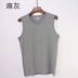 Xionghua đồ lót nam mùa hè cổ tròn vai rộng áo vest không tay Modal cotton mỏng co giãn thể thao 6621 - Áo vest Áo vest