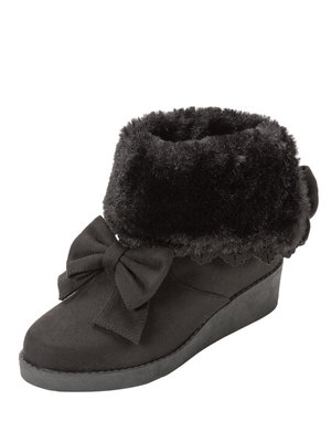 taobao agent Japanese keep warm non-slip ski fleece low boots platform