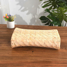 Подушка 天然真藤手工编织夏天凉枕成人老人枕镂空透气酒店汗蒸藤编枕家用