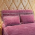 Phương pháp dày giường nhiệt váy Levin cashmere và bông len đơn tinh thể mảnh bông giường flannel đặt Li Coral giường 1.8m - Váy Petti Váy Petti