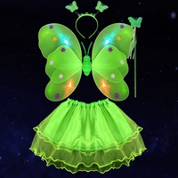 Светящиеся зеленые зеленые четыре комплекта