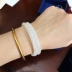 Vòng tay pha lê toàn kim cương Swarovski Vòng tay sinh nhật bé gái Tanabata 5250072 5273638 5250068 Vòng đeo tay Cuff