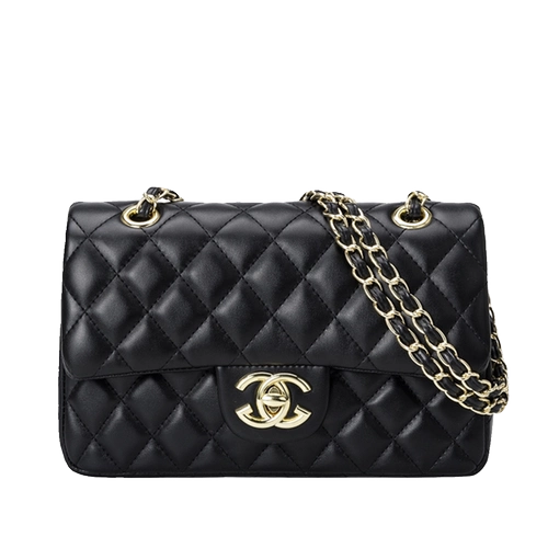 Сумка через плечо, цепь, сумка на одно плечо, сумка для телефона, коллекция 2023, изысканный стиль, на цепочке, из натуральной кожи, в стиле Шанель