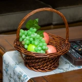 Корзина, плетеная система хранения для раннего возраста в форме цветка