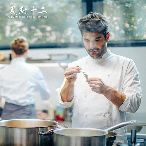 Комбинезон, хлопковый лонгслив для работы, китайский стиль, короткий рукав