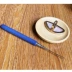 Dụng cụ làm móng phong cách Nhật Bản keo thép không gỉ và keo chọn màu dính Tay cầm silicone chống trượt - Công cụ Nail