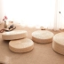 Đệm futon rơm kiểu Nhật, chiếu tatami, đệm thiền dày, phòng khách, đệm sàn lười và ghế đẩu