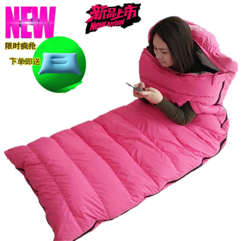 pink sleeping bag for adults