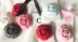 Ba lá hoa hồng Camellia Cherry Blossom Silicone Khuôn Hương liệu pháp Hương liệu Thạch cao Handmade Soap Wax Wax Khối DIY - Tự làm khuôn nướng Tự làm khuôn nướng