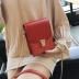 Túi đeo chéo nữ 2018 mới khóa thủy triều khóa vai túi phiên bản Hàn Quốc của túi Messenger hoang dã mini túi điện thoại di động nữ túi vải đựng điện thoại Túi điện thoại