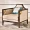 Mới phong cách Trung Quốc sofa gỗ rắn phòng khách Zen kết hợp khách sạn mô hình phòng clubhouse liên bang vải sofa đồ nội thất đơn giản - Bộ đồ nội thất