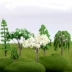 Mô phỏng phong cảnh vi mô mới Cây anh đào Đa dạng tùy chọn trang trí hoa nhựa sáng tạo Cảnh đạo cụ chụp - Hoa nhân tạo / Cây / Trái cây