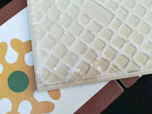 Европейская стиль вилла сад на пол плитки ресторан плитка для ванной комнаты талия кирпич гостиная грунтовая волна линия декоративной плитки