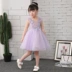 Hoa cô gái váy công chúa váy cô gái chủ trang phục piano trẻ em váy cưới buổi tối sinh nhật tutu mùa hè - Váy trẻ em