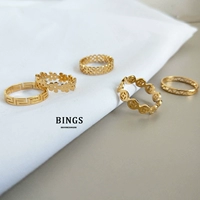 Кольцо, металлическая золотая осветляющая краска для волос, широкая цветовая палитра, 18 карат