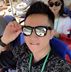 Kính mát mới sao Li Yifeng với nam giới và phụ nữ của kính vòng mặt kính mát lái xe gương kính mát Hàn Quốc Kính râm
