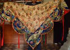 Китайский защитный мешочек от несчастий 哲蚌寺大威德金刚法衣（一小块）