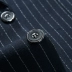 Bộ đồ vest nam phiên bản Hàn Quốc theo xu hướng tự trồng trọt cộng với phân bón để tăng sọc chuyên nghiệp ăn mặc giản dị bộ đồ nhỏ hai hoặc ba bộ - Suit phù hợp áo nam Suit phù hợp