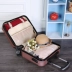 Phiên bản tiếng Hàn của vali mini dễ thương vali nhỏ 18 inch vali nữ 16 inch vạn năng bánh xe nữ vali vali nhỏ