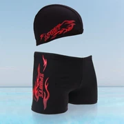 Pepsi-Shun thiết bị bơi cho trẻ em bộ đồ bơi năm mảnh quần bơi kính bơi mũ lưỡi trai cậu bé lớn trai võ sĩ bơi lội - Nam bơi đầm
