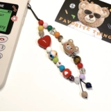 Радужный мобильный телефон, милая мультяшная камера, с медвежатами