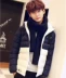 Mùa đông mới bông áo khoác nam mùa đông phần ngắn dày vài bông áo khoác thanh niên bông quần áo Hàn Quốc phiên bản của bánh mì dịch vụ thủy triều áo khoác bóng chày Trang phục Couple