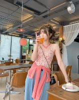 Апельсиновый розовый