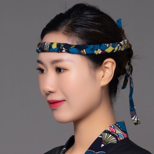 Японская резинка для волос, ремень, ободок ручной работы, плетеная повязка на голову