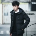 2017 mùa thu và mùa đông mặc người đàn ông Hàn Quốc của chiếc áo khoác ngắn dày với mui xe xu hướng thể thao bông ấm quần áo mùa đông windproof phù hợp với áo khoác bomber nam Bông