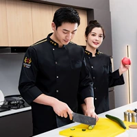 Кухонная душевная рукав черный [одиночный топ] водонепроницаемый стиль