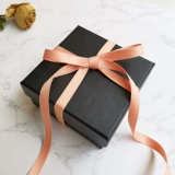 Лента, двусторонний цветной аксессуар для волос ручной работы, подарочная коробка, подарок на день рождения, 1см, в корейском стиле