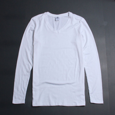 Modal cotton siêu mỏng ngắn tay t-shirt nam đáy áo V-Cổ màu trắng tinh khiết dài tay mùa hè ăn mặc nửa tay áo thun polo nam Áo phông dài