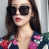 Kính mát nữ Hàn Quốc phiên bản của màu thủy triều retro Harajuku phong cách Hàn Quốc kính mát 2018 new vòng mặt là kính mỏng net đỏ