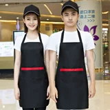 Модный фартук для маникюра для работы, в корейском стиле, делается под заказ, с печатью вашего логотипа