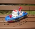 Tàu lửa biển trẻ em đồ chơi điện mô hình tàu câu đố phun nước không điều khiển từ xa tàu chiến tắm nước oto điều khiển Đồ chơi điều khiển từ xa