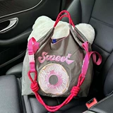 Тканевый мешок, нейлоновый шоппер, сумка на одно плечо, (в наличии на складе), с вышивкой