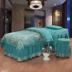 Vẻ đẹp trải giường bốn bộ của Châu Âu-phong cách đơn giản phổ beauty salon giường đặt giá giường massage bìa bốn bộ đặc biệt Trang bị tấm