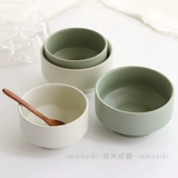 Iwai Chengyi Korea ins Matte Talk Bowl Retro и простая рисовая миска маленький суп чистый цвет йогурт миска