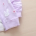 Quần áo trẻ em mùa xuân bé áo chàng trai và cô gái trẻ em 0-2-3 tuổi cardigan mỏng 6 tháng bé mùa xuân áo sơ mi