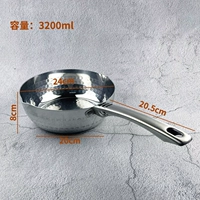 Основанная стальная ручка алюминиевая xueping pot 24 см