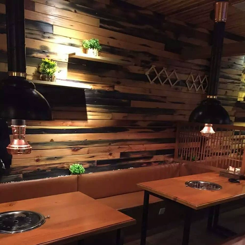 Древний старый корабль деревянный доска вводит бревно